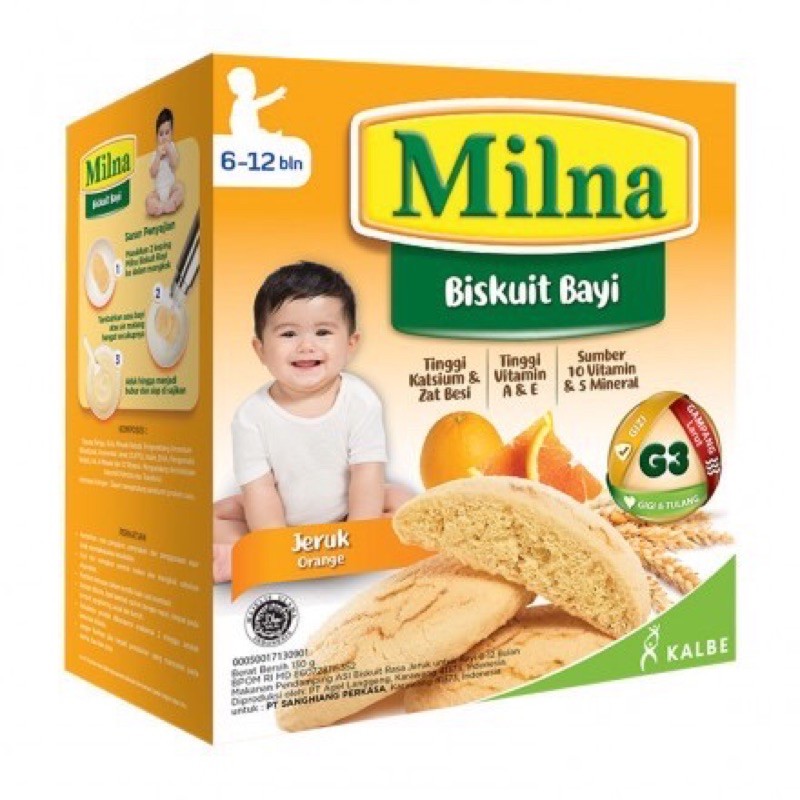 MILNA BISKUIT BAYI 6 +