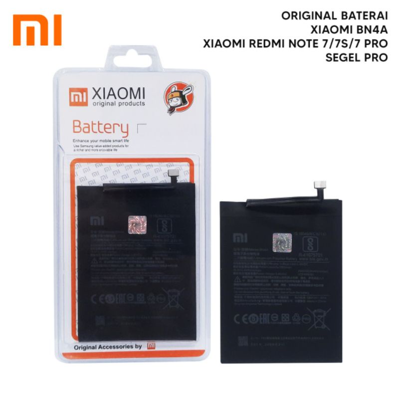 Baterai Batre XiaoMi Redmi Note 7 BN 4A Original Battery Batrai Xiomi Redmi Note7 BN4A XiaoMi