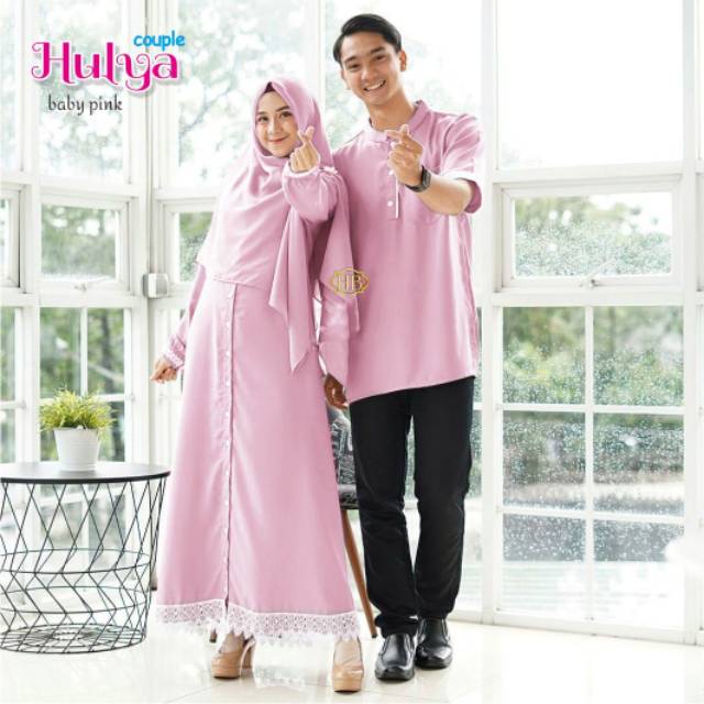 COUPLE HULYA SET ,COUPLE KELUARGA MUSLIM