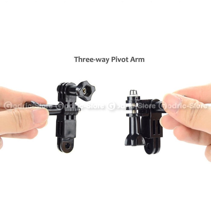 Helmet Chin Mount PRO1 Helm Bike Motovlog for GoPro, Xiaomi Yi, Brica