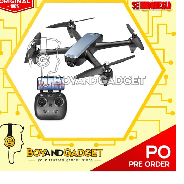 Potensic D60 Brushless GPS FPV RC Drone - Ori Termurah