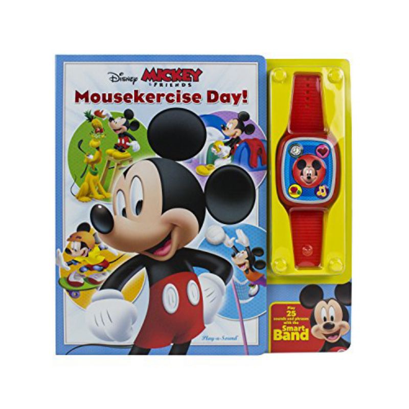 Disney Mickey Mouse Mousekercise Day Sound Book / Buku Anak / Sound Book