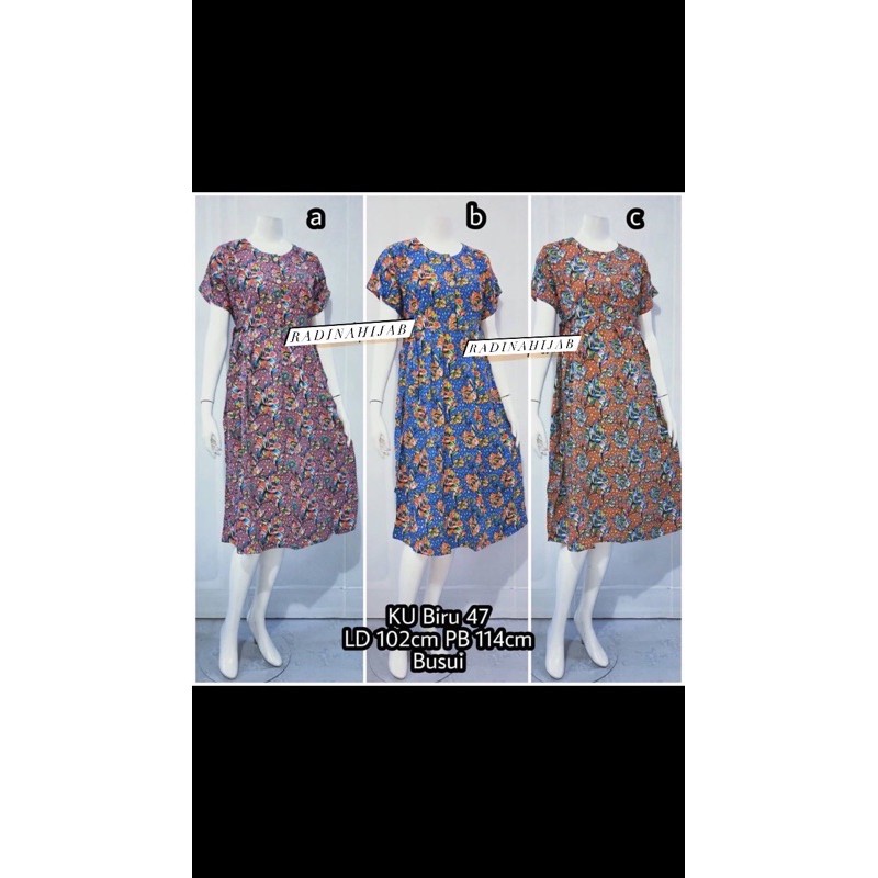 Daster Kencana ungu Label biru 47/ simanis