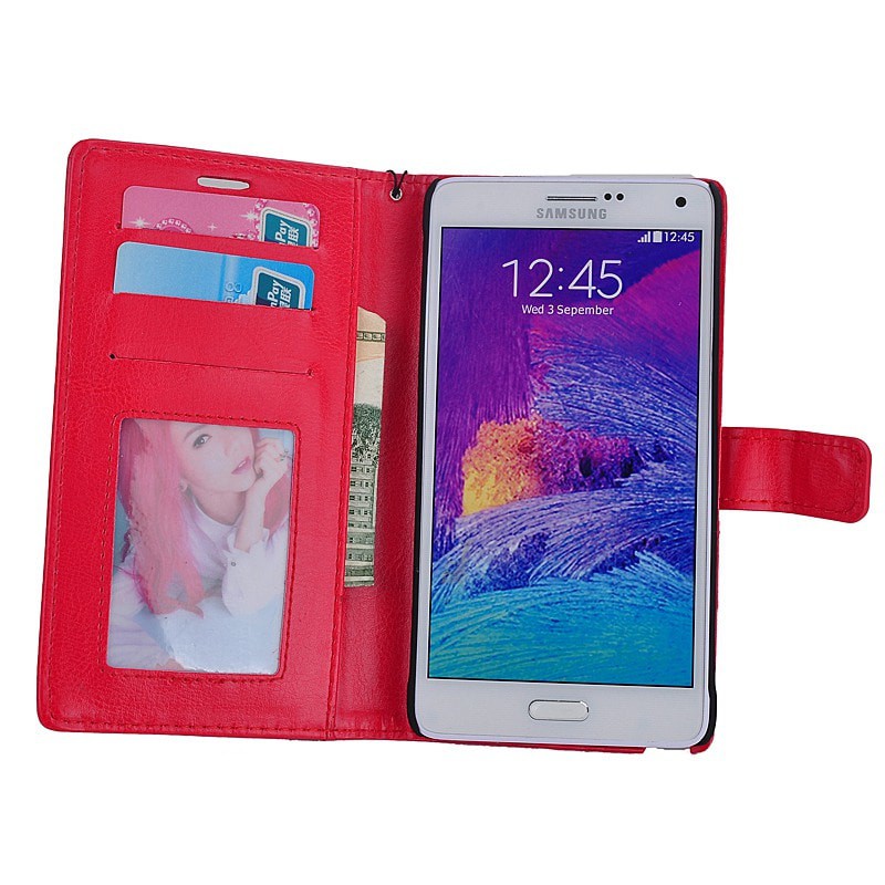 Hp Smartphone Samsung Note 3 Flip Wallet Leather Case