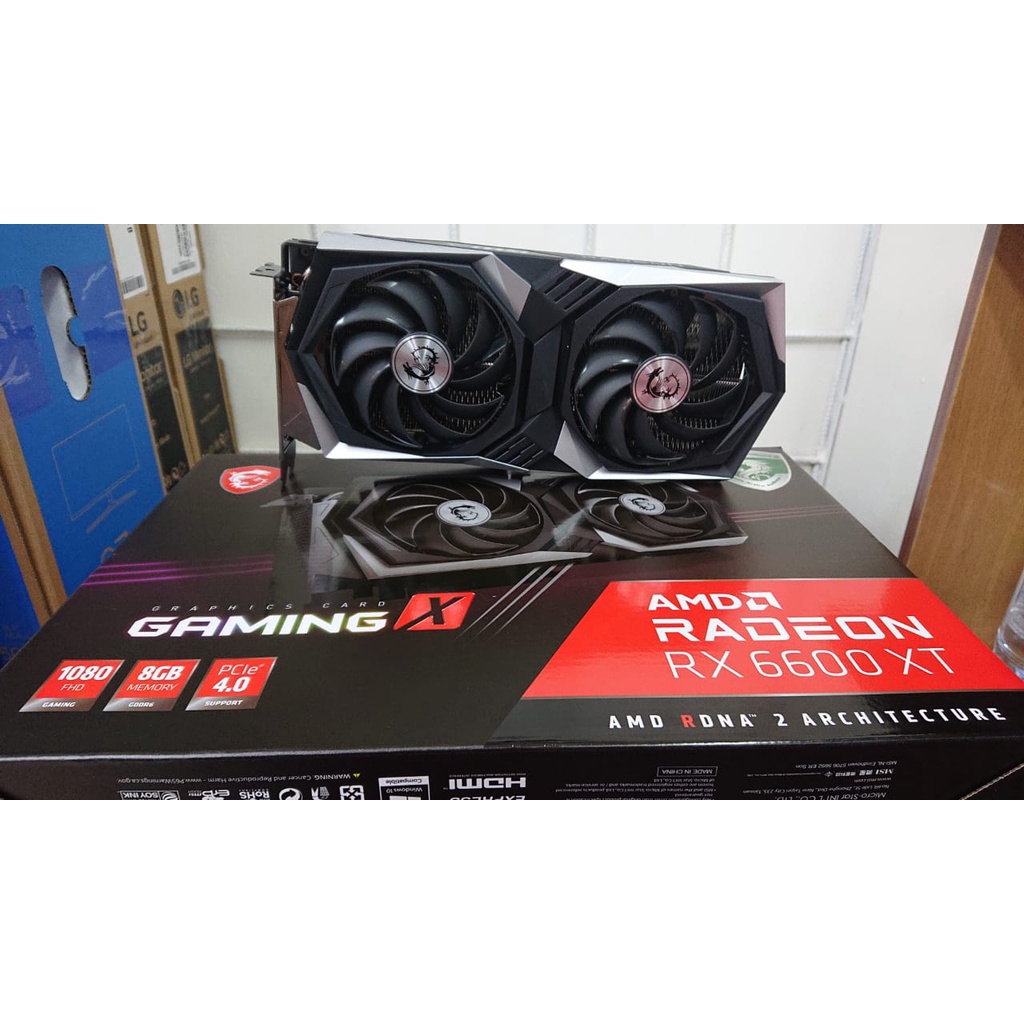 VGA MSI AMD RADEON RX6600 XT GAMING 8GB GDDR6 RDNA2 DisplayPort,HDMI,DVI-D