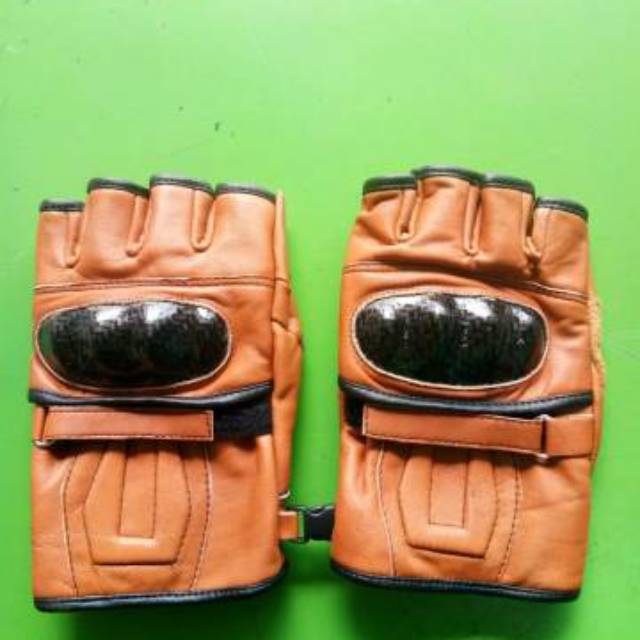 SARUNG TANGAN KULIT ASLI BIKERS MOTOR TOURING KULIT DOMBA PREMIUM