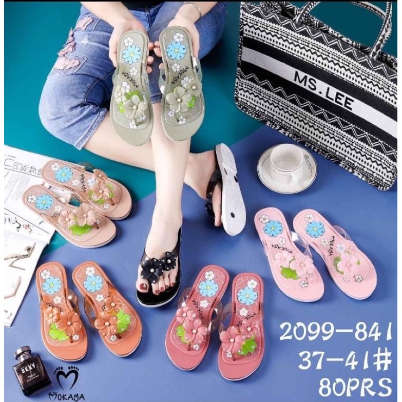 Sandal Jepit Bunga Mokaya 2099-841