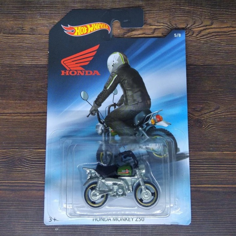 Diecast Hot Wheels Honda Series HW Monkey Z50 Motor Trail Mobil Mobilan Mainan Anak Original