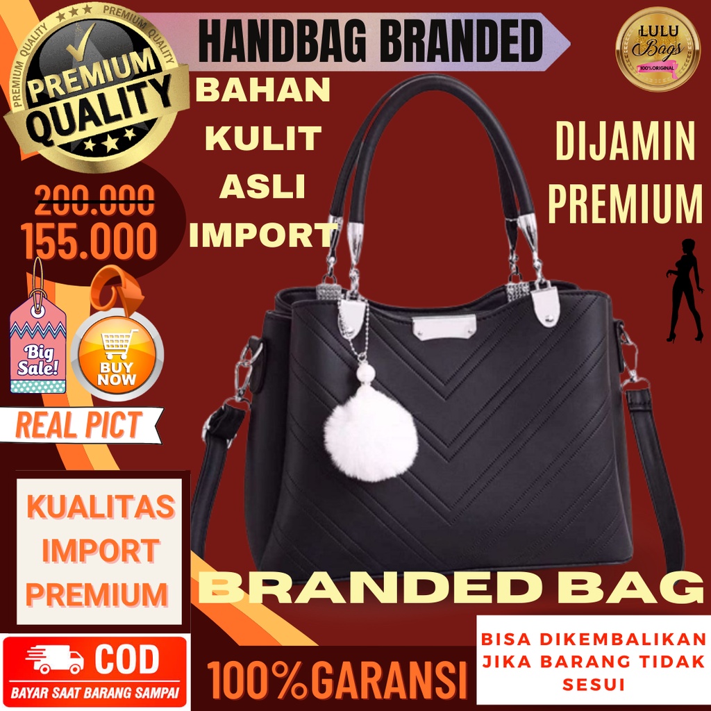 LU39 tas handbag IMPORT branded TAS kondangan ootd elegan Mewah premium batam jinjing terbaru terkin