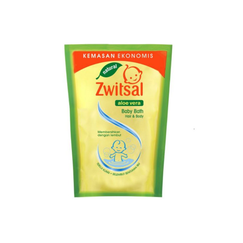 Zwitsal Baby Bath Aloe Vera Hair &amp; Body 450ml 600ml 600ml+lock&amp;lock ; rich honey 250ml