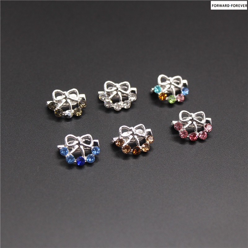 Cute Pin brooch Diamond Small Brooch Safety Pin M70015