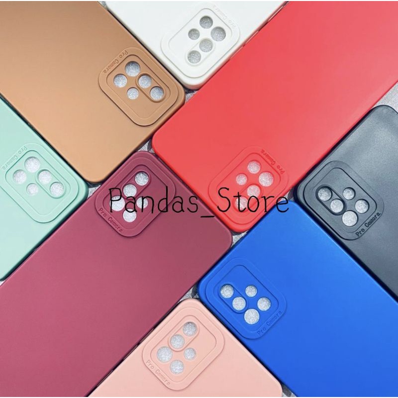 Softcase Pro Camera Samsung A51 Candy Case Full Color 3D Silikon TPU