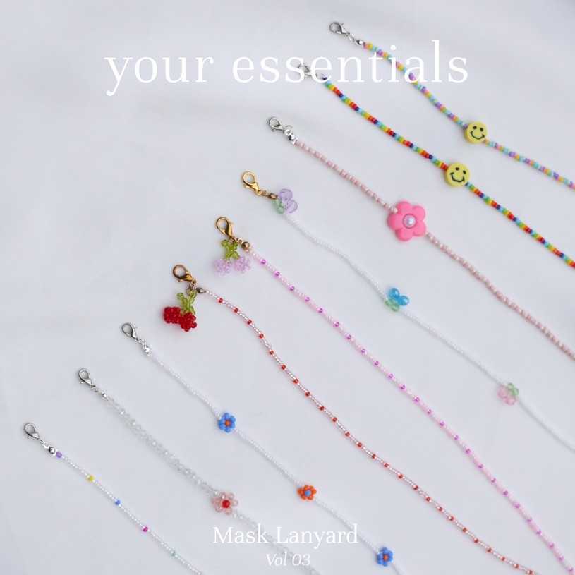 

MASK LANYARD VOL 03 (100% handmade)