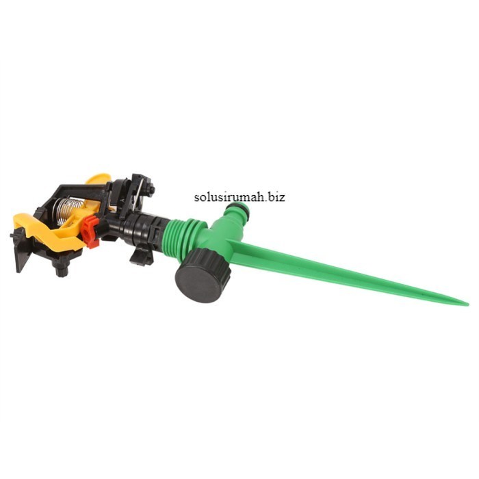 Rotate Sprinkler Tancap Spray Nozzle Air Irigasi Siram Taman 1/2 inch