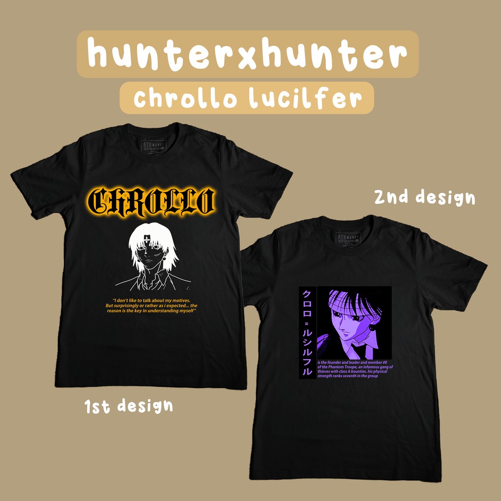 Chrollo Lucilfer HunterxHunter Tshirt Hoodie HxH Merch Anime Tshirt
