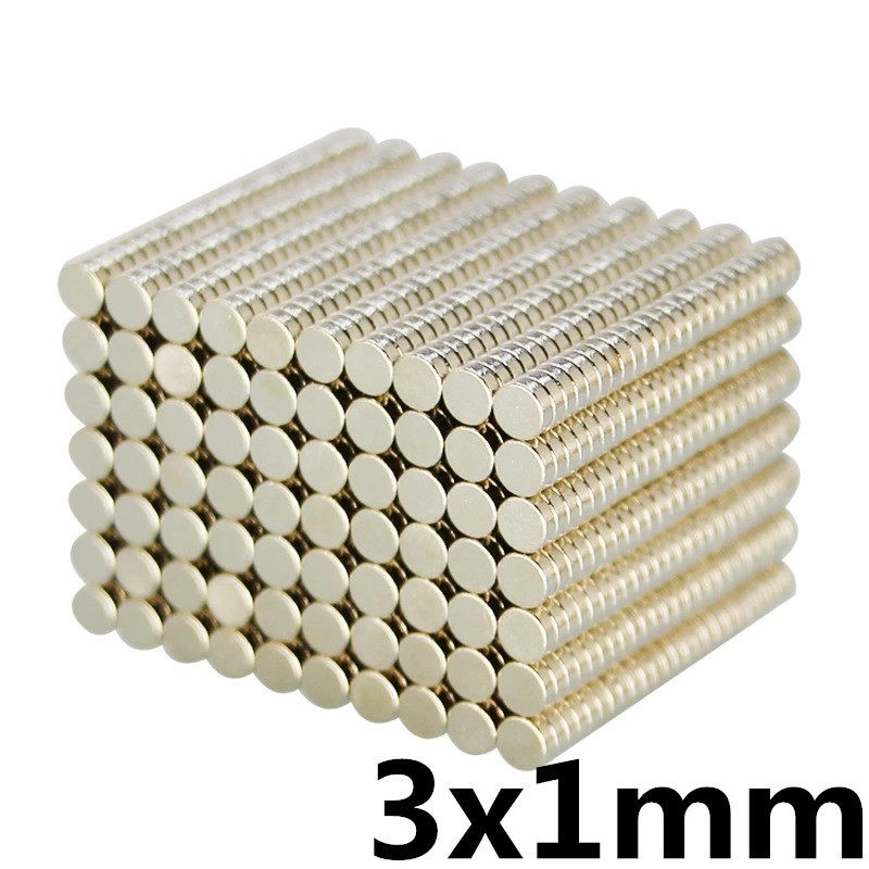 STRONG MAGNET NEODYMIUM 6x3mm SILINDER DIAMETER 6 TEBAL 3 mm N52