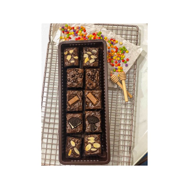 

Fudgy brownies