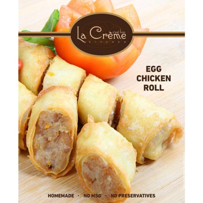 

egg chicken roll