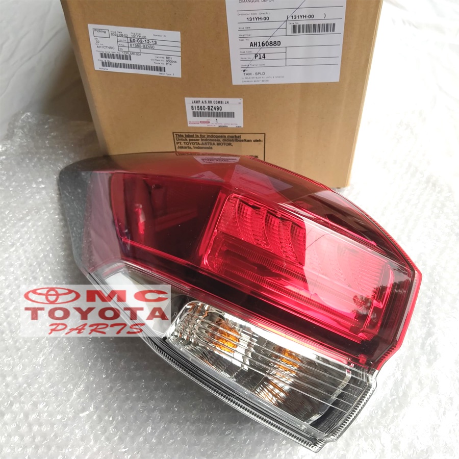 Lampu Stop / Stop Lamp Belakang Kiri Rush Terios New 81560-BZ490