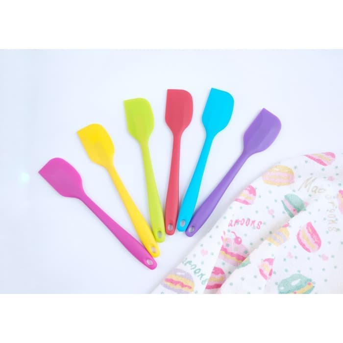 (BC) Spatula Sodet Silikon Food Grade Alat Masak Tahan Panas Anti Lengket-2