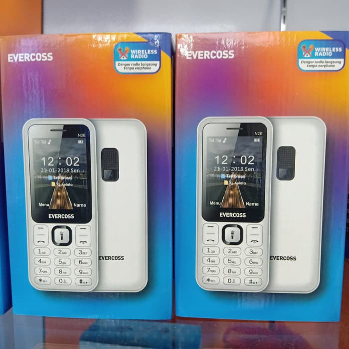 Evercoss N2E HP Candybar murah garansi resmi