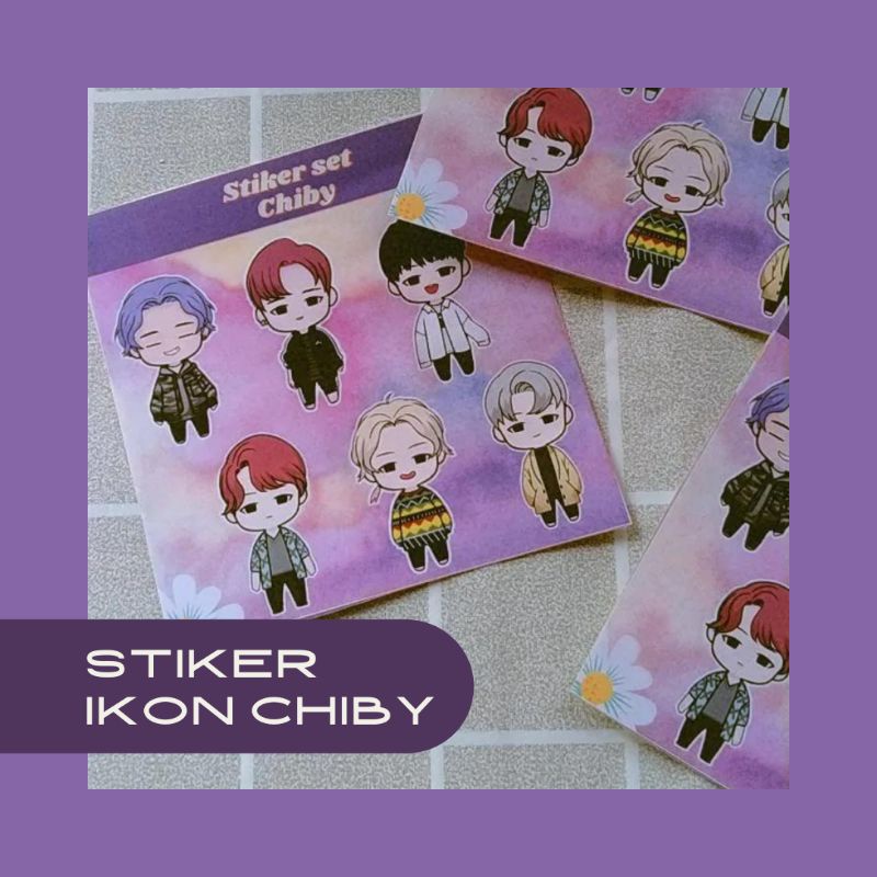 

Stiker iKON chiby