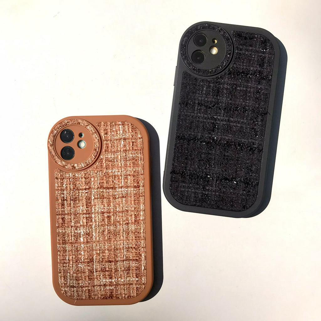 Seri (1) Tweed Case for iphone 7 8 plus x xs xr max 11 12 13 14 pro max