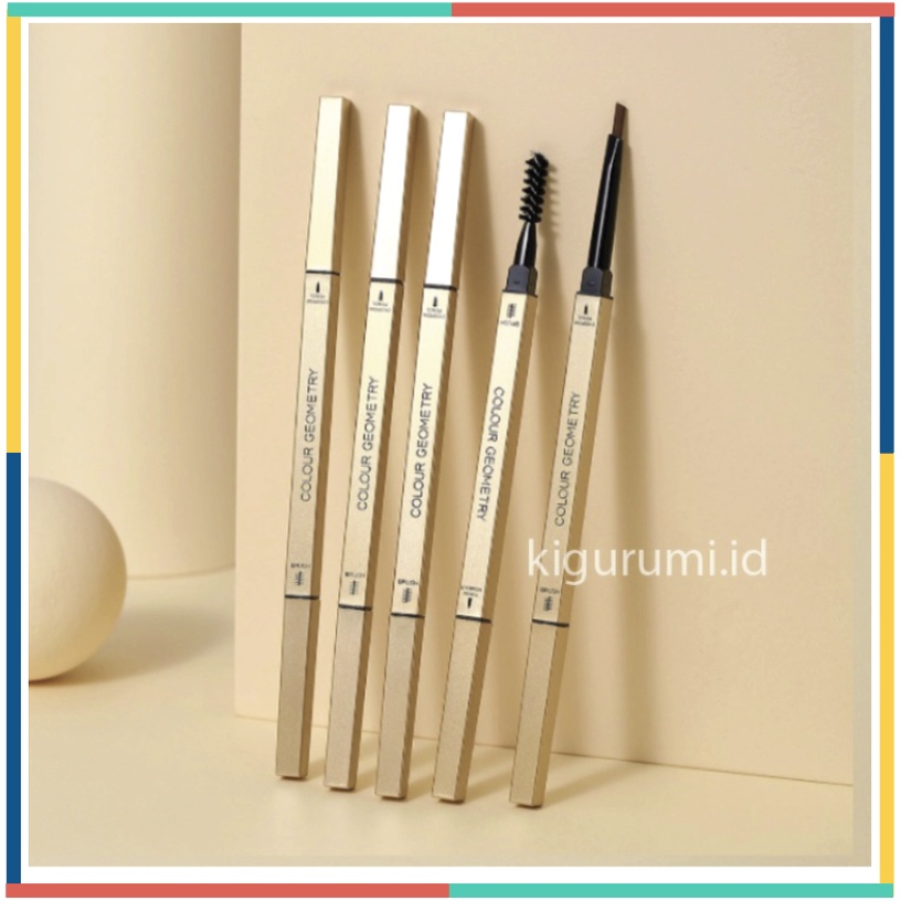 LAMEILA Gold Geometry Colors Double Heads Eyebrow Pensil Alis LA123 831