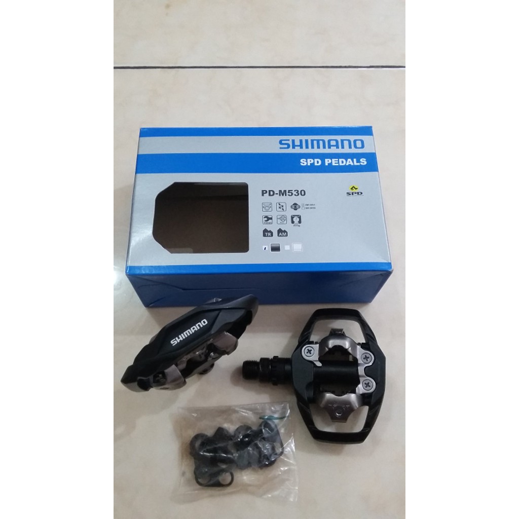 PEDAL CLEATS MTB SHIMANO DEORE M530 Bagus