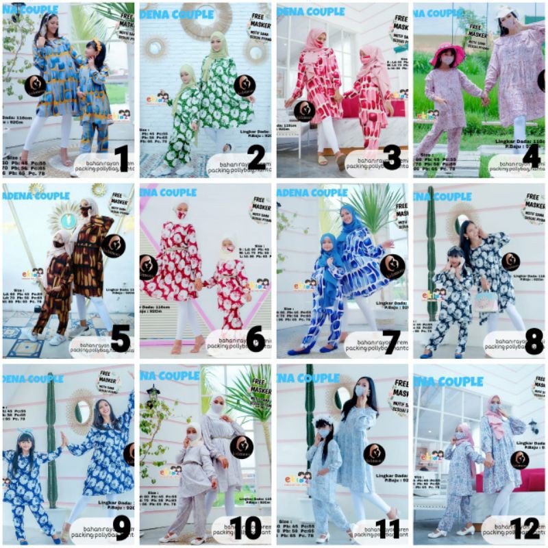 Ekidz Tunik Adena anak (2-9 tahun)