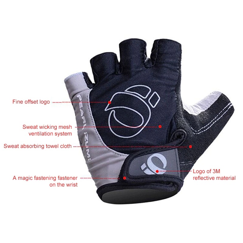 Bisa COD Sarung Tangan Half Finger Anti-Slip Size - Vertvie S624