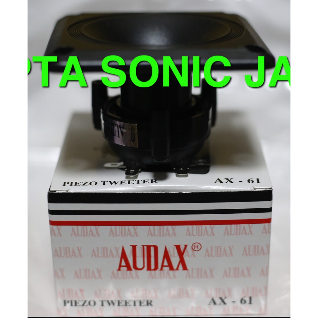 tweter walet audax ax61, ax 61 hitam original