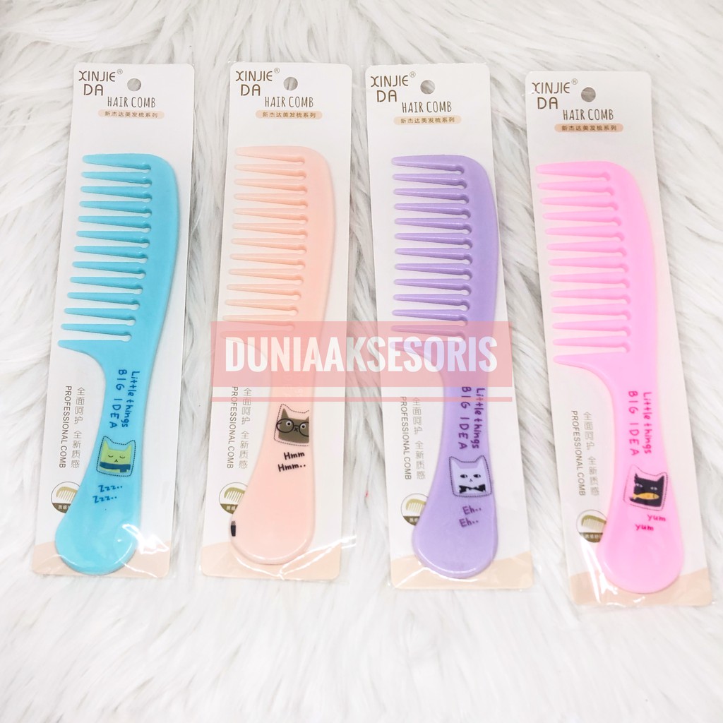 SISIR RAMBUT RENGGANG KOREA LUCU KARAKTER-1