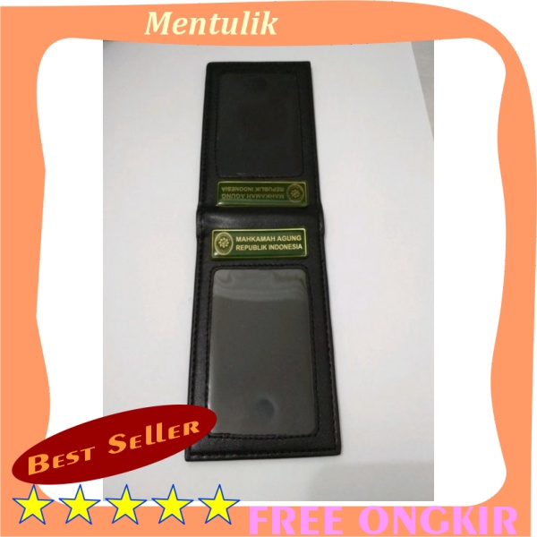 

HOT PROMO !!! name tag id card saku kulit hitam dof mahkamah agung RI MA RI Kwalitas bagus