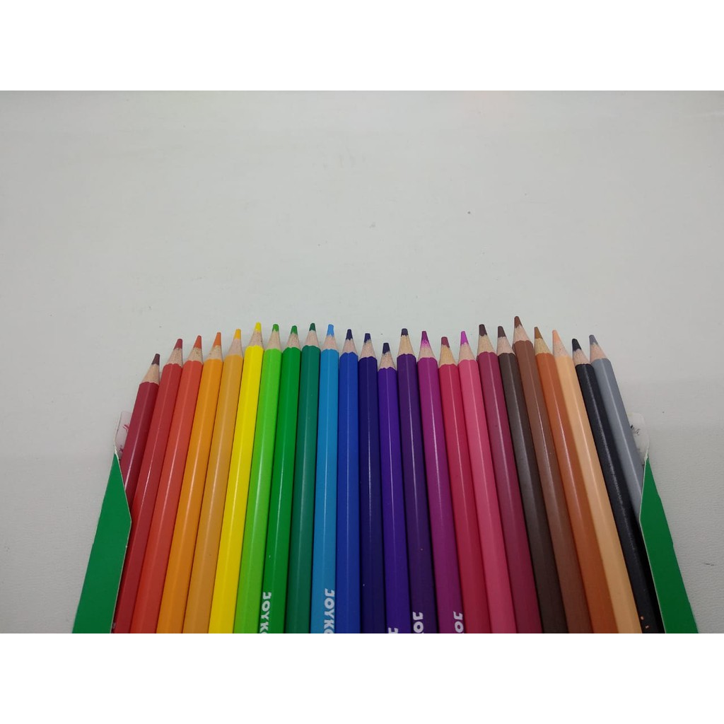 Pensil warna / Color pencils CP-104 24 warna Joyko-6