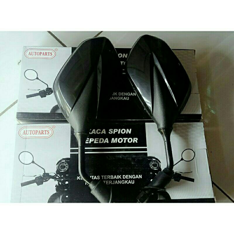 spion vario karbu( sepasang )kualitas kaca ori EMGi/autoparts-Autoparts