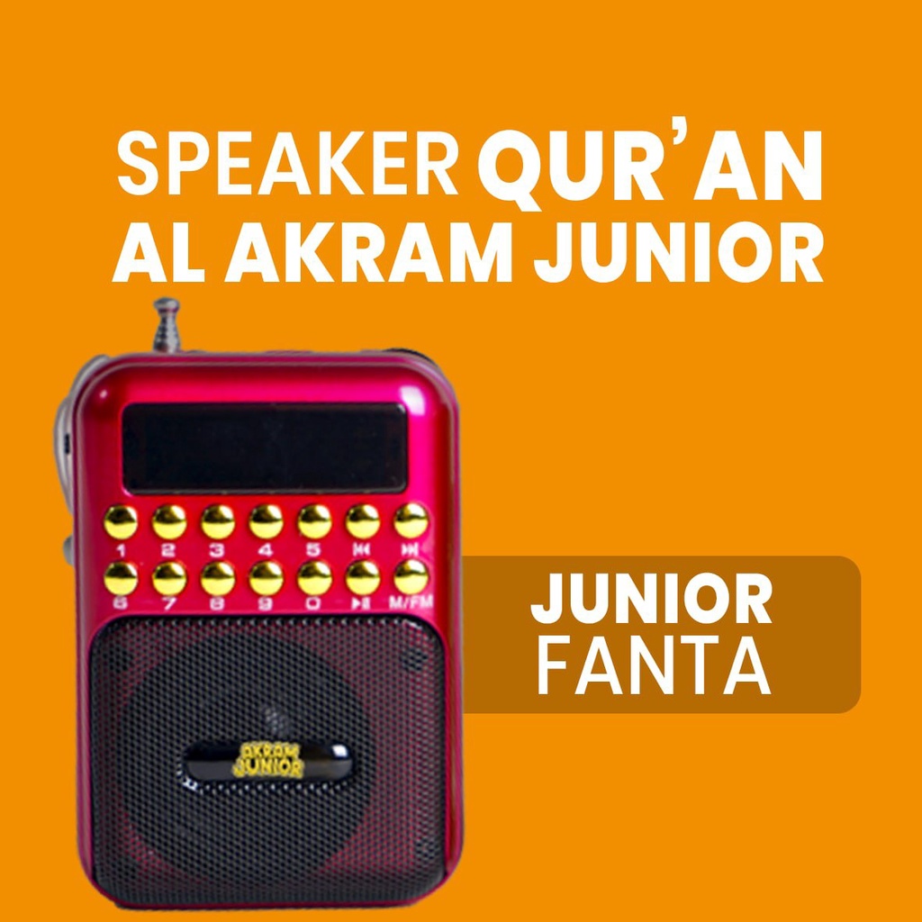 AL-AKRAM Speaker Murottal Qur'an Junior - Fanta