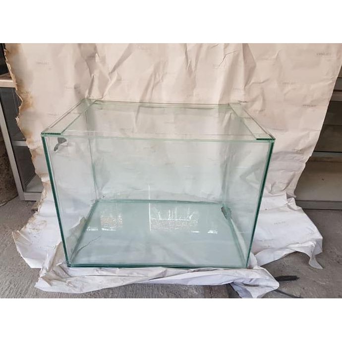 Akuarium Kaca Custom x 10 15 20 25 30 35 40 50 60 - Aquarium Soliter