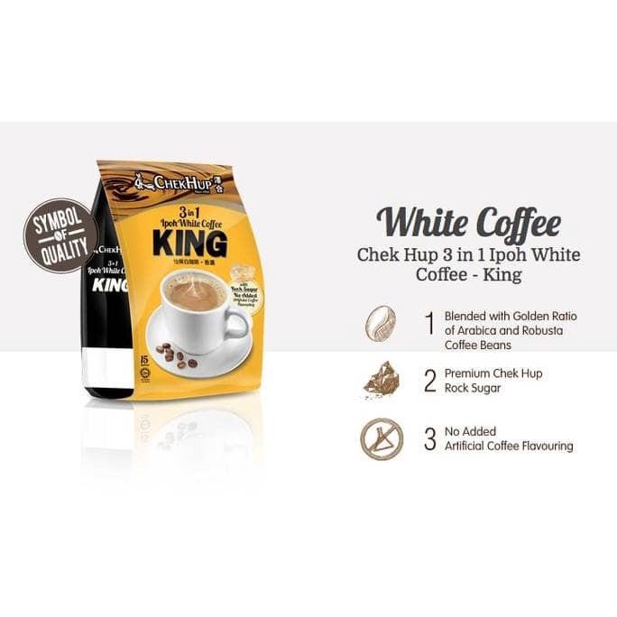 

Jualan Chekhup 3 In 1 Ipoh White Coffee King Bergaransi