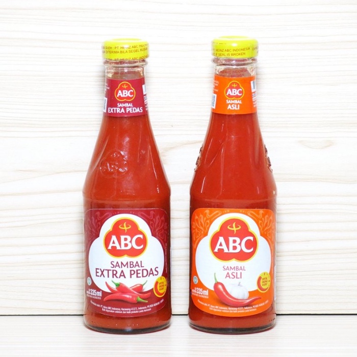 

Saus Sambal ABC Extra Pedas dan Asli Pedas Botol 335 Ml PREMIUM