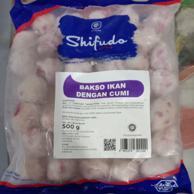 

Shifudo baso cumi 500gr