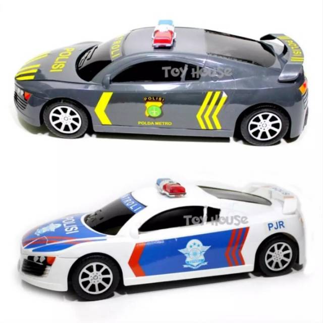 1PCS MAINAN MOBIL POLISI PATWAL