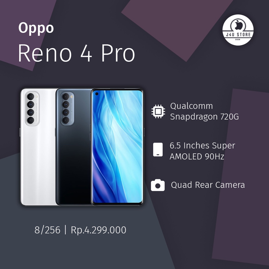 Oppo Reno 4 Pro 8/256 Second Fullset