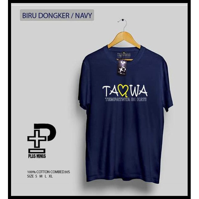 Gratis Ongkir Baju Kaos Pria Distro Muslim - Kata Bijak Dakwah 000.01.04.19.1612 Terbaru
