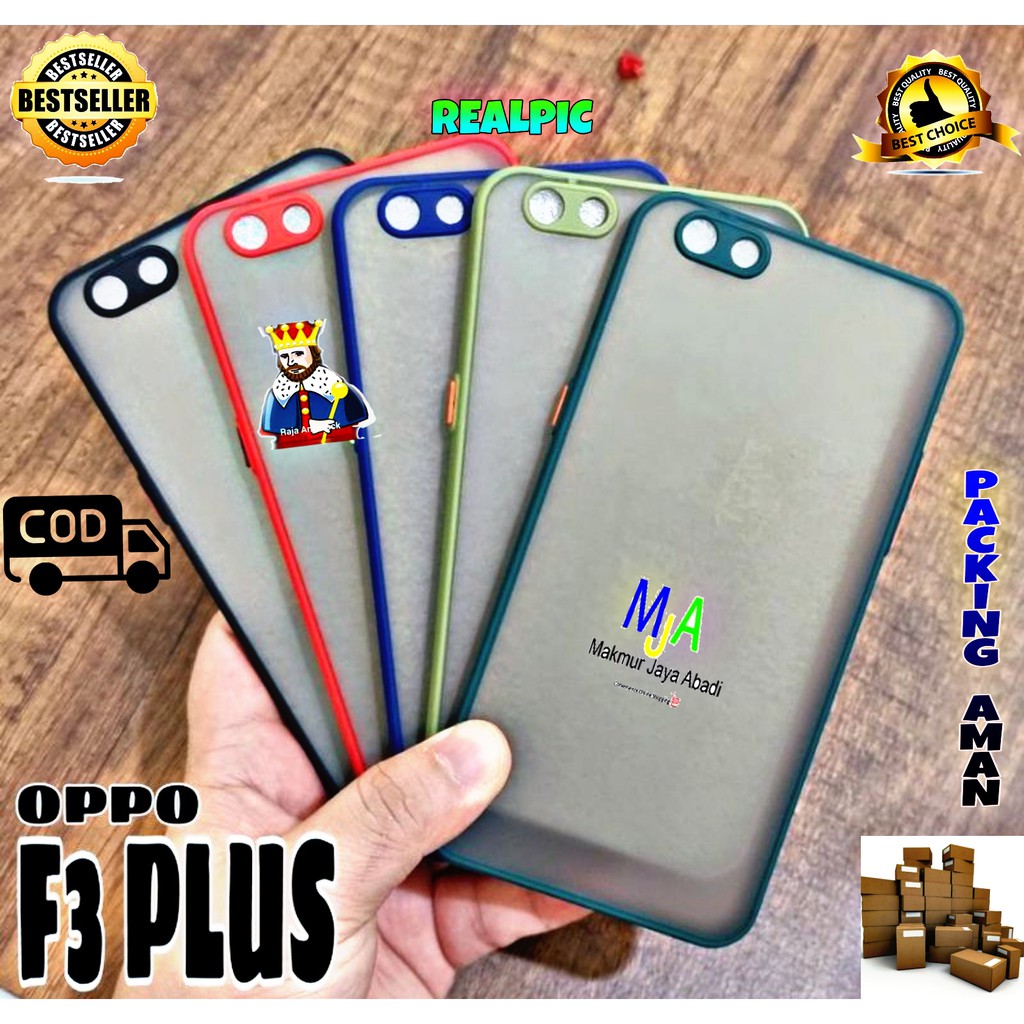 SOFTCASE OPPO F3 PLUS - CASE MATTE FULL COLOUR MY CHOICE BUMPER CASE PELINDUNG KAMERA