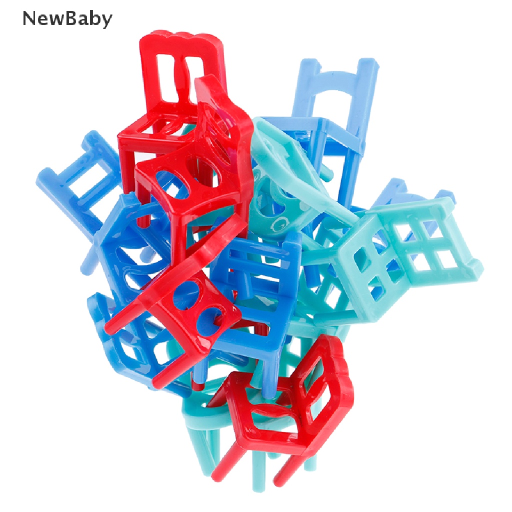 Newbaby 18Pcs Mainan Edukasi balance Chair Untuk Anak