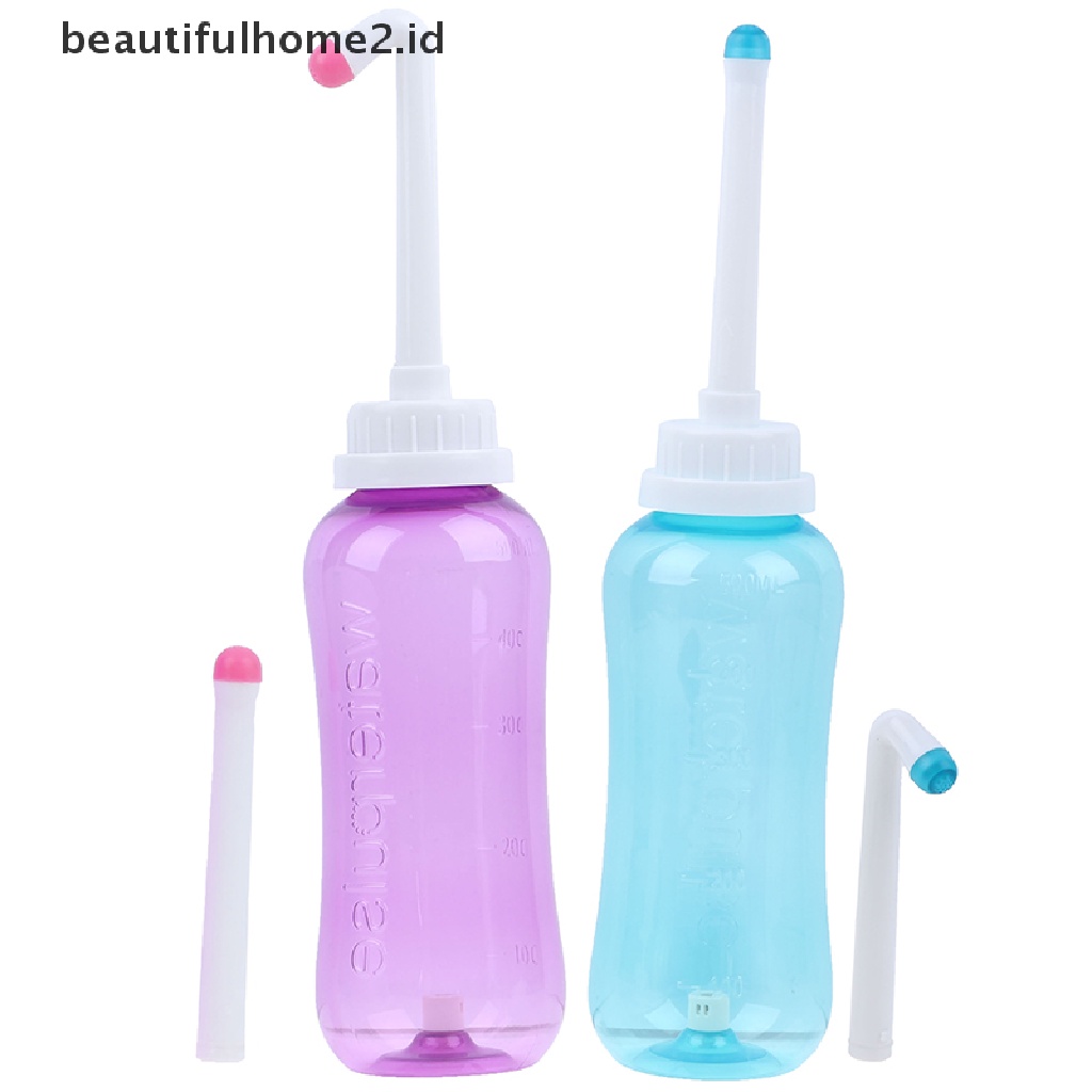 (Beautifulhome2.Id) Botol Spray Bidet Portable Kapasitas 500ml Untuk Travel