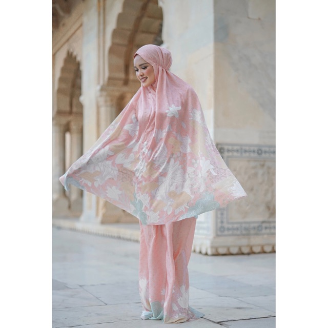 Buttonscarves Prayer Robe Series Maharani Apricot