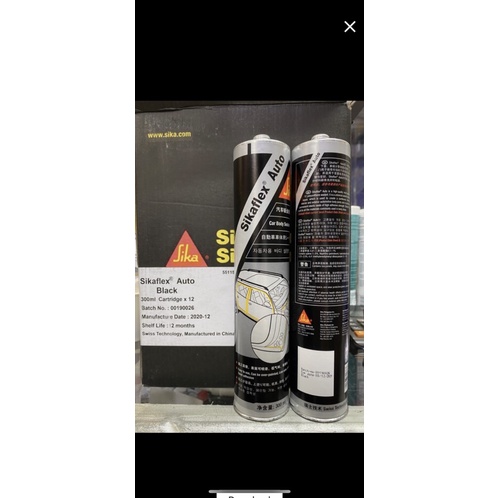 sikaflex auto black/white sika car body sealant