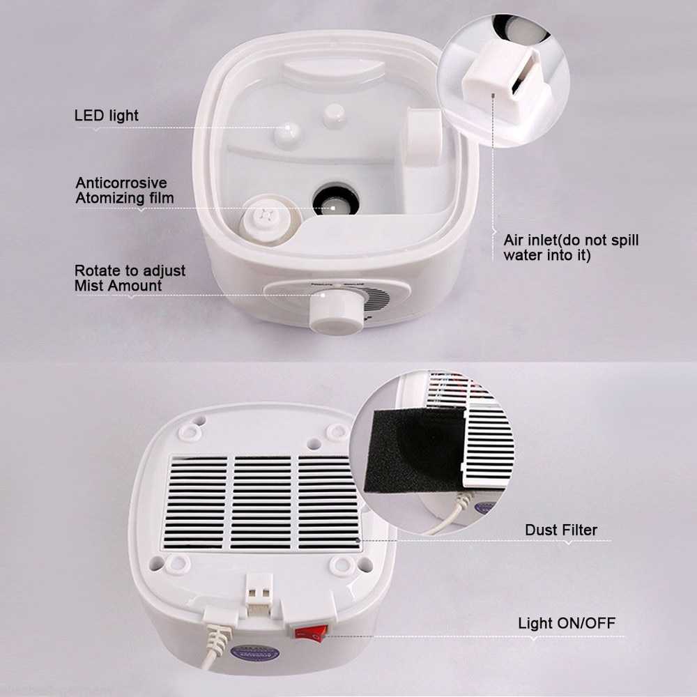 Taffware Air Humidifier Aromatherapy Diffuser 7 Color 1500ml - HUMI H6